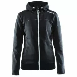 Craft Leisure Vrijetijdsjack (met Capuchon) Zwart Dames