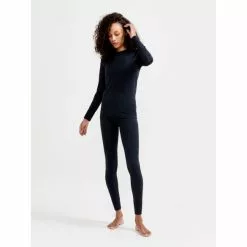 Craft Core Dry Active Comfort Lange Mouwen Zwart Dames -Goedkope Sport Glans Winkel craft onderkleding dames core dry active comfort lange mouwen black zwart 1911168 b999000 5