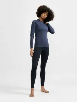 Craft Core Dry Active Comfort Lange Mouwen Blauw Dames -Goedkope Sport Glans Winkel craft onderkleding dames core dry active comfort lange mouwen blaze blauw 1911168 396000 6
