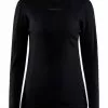 Craft Pro Wool Extreme X Lange Mouw Ondershirt Zwart Dames