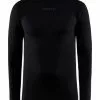 Craft Core Dry Active Comfort Lange Mouw Ondershirt Zwart Heren -Goedkope Sport Glans Winkel craft onderkleding heren core dry active comfort lange mouwen zwart911157 b999000