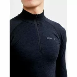 Craft Core Dry Active Comfort Trui Half Zip Zwart Heren -Goedkope Sport Glans Winkel craft onderkleding heren half zip core dry active comfort hz zwart 1911166 b999000 4