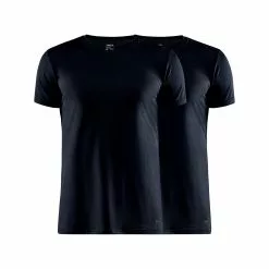 Craft Core Dry Multi T-Shirt 2-Pack Heren Zwart