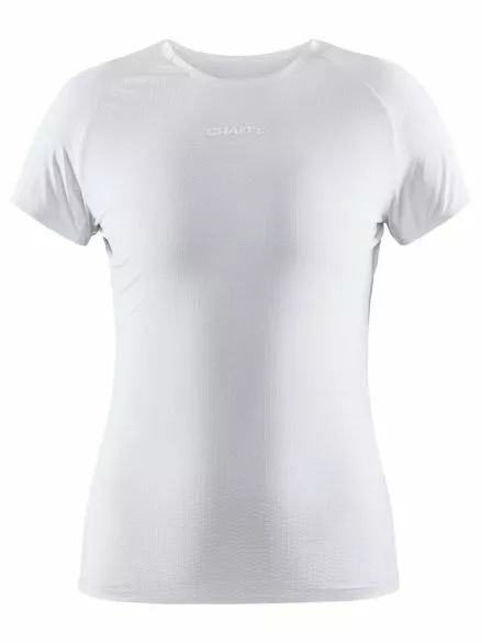 Craft Pro Dry Nanoweight Korte Mouw Ondershirt Wit Dames 3 Craft Pro Dry Nanoweight Korte Mouw Ondershirt Wit Dames