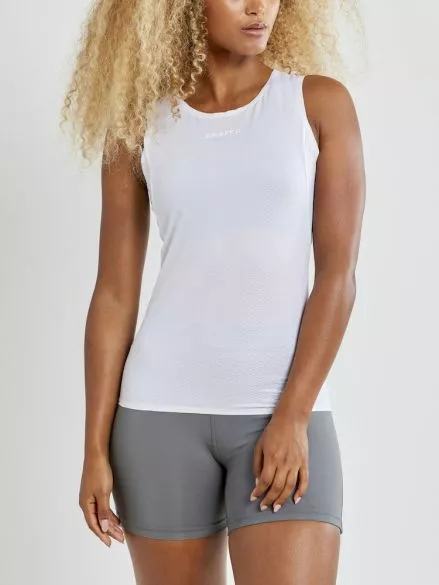 Craft Pro Dry Nanoweight Mouwloos Ondershirt Wit Dames 4 Craft Pro Dry Nanoweight Mouwloos Ondershirt Wit Dames - Afbeelding 2