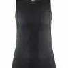 Craft Pro Dry Nanoweight Mouwloos Ondershirt Zwart Dames -Goedkope Sport Glans Winkel craft onderkleding shirts mouwloos dames pro dry nanoweight sleeveless 1908853 999000 001