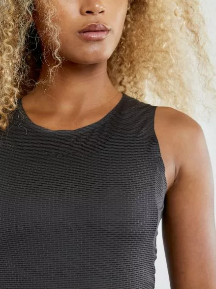 Craft Pro Dry Nanoweight Mouwloos Ondershirt Zwart Dames 6 Craft Pro Dry Nanoweight Mouwloos Ondershirt Zwart Dames - Afbeelding 4