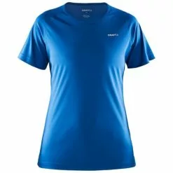 Craft Prime Korte Mouw Hardloopshirt Blauw Dames
