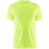 Craft Rush T-shirt Geel Heren -Goedkope Sport Glans Winkel craft rush shirt heren 1907361 851000