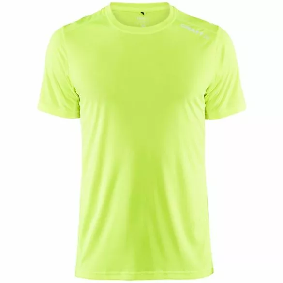 Craft Rush T-shirt Geel Heren 3 Craft Rush T-shirt Geel Heren