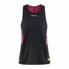 Craft PRO Hypervent Singlet Shirt Mouwloos Zwart/roze Dames -Goedkope Sport Glans Winkel craft shirt dames pro hypervent singlet w 1910435 999486 01