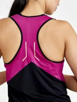 Craft PRO Hypervent Singlet Shirt Mouwloos Zwart/roze Dames 15 Craft PRO Hypervent Singlet Shirt Mouwloos Zwart/roze Dames -Goedkope Sport Glans Winkel craft shirt dames pro hypervent singlet w 1910435 999486 06