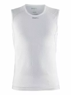 Craft Stay Cool Mesh Superlight Sleeveless Shirt Wit Heren