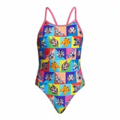 Funkita Rat Pack Diamond Back Badpak Meisjes