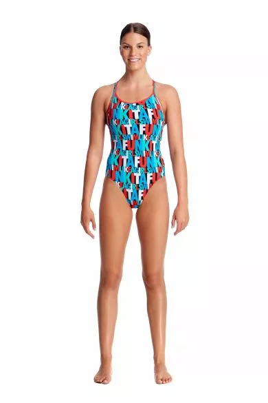 Funkita Swim Squad Diamond Back Badpak Dames 4 Funkita Swim Squad Diamond Back Badpak Dames - Afbeelding 2