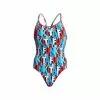 Funkita Swim Squad Diamond Back Badpak Dames -Goedkope Sport Glans Winkel fs11l swim squad 0925
