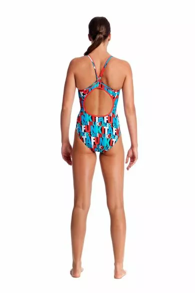 Funkita Swim Squad Diamond Back Badpak Dames 5 Funkita Swim Squad Diamond Back Badpak Dames - Afbeelding 3