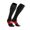Compressport Full Socks Oxygen Compressiesokken Zwart -Goedkope Sport Glans Winkel full socks oxygen black