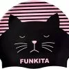 Funkita Crazy Cat Siliconen Badmuts Roze -Goedkope Sport Glans Winkel funkita badmuts dames roze crazy cat 01