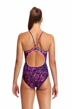Funkita Spray Cool Diamond Back Badpak Dames -Goedkope Sport Glans Winkel funkita dames flying start fs11l spray cool 003