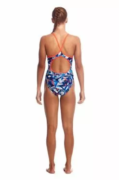 Funkita Futurismo Diamond Back Badpak Meisjes -Goedkope Sport Glans Winkel funkita girls fs11g futurismo 03 web