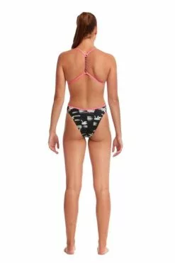 Funkita Black Swan Twisted Badpak Dames -Goedkope Sport Glans Winkel funkita ladies fks010l black swan web 003