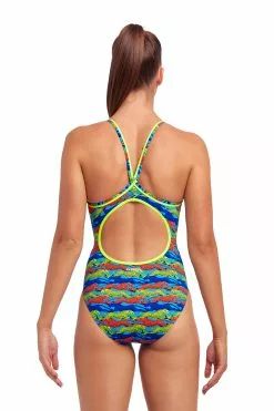Funkita No Cheating Diamond Back Badpak Dames -Goedkope Sport Glans Winkel funkita zwemkleding dames diamond back badpak fks033l no cheating 003