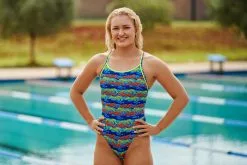 Funkita No Cheating Diamond Back Badpak Dames -Goedkope Sport Glans Winkel funkita zwemkleding dames diamond back badpak fks033l no cheating 011