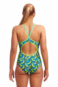 Funkita B1 Diamond Back Badpak Dames -Goedkope Sport Glans Winkel funkita zwemkleding dames diamond back badpak fs11l b1 003