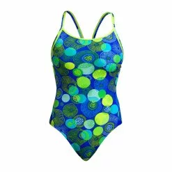 Funkita Blue Bottle Diamond Back Badpak Dames