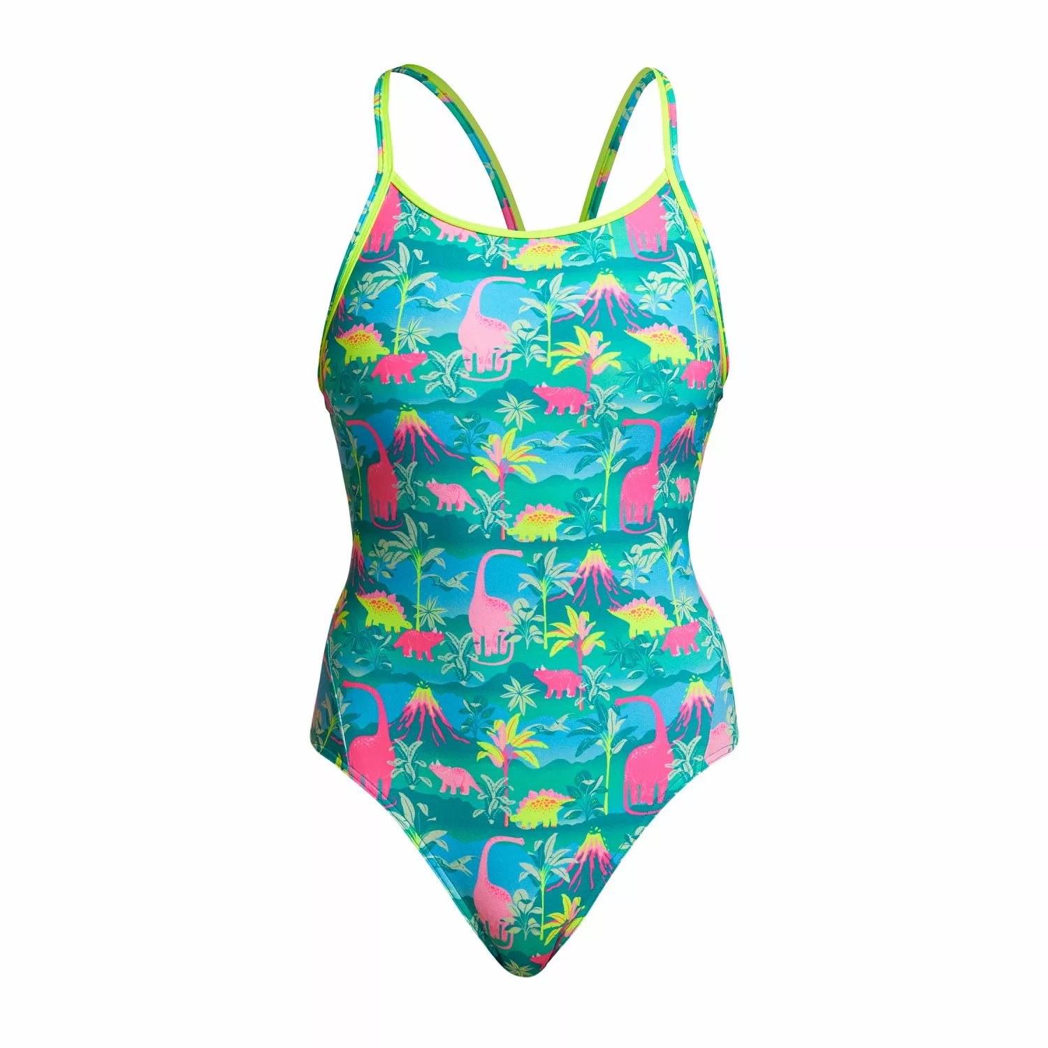 Funkita Prehistoric Party Diamond Back Badpak Dames 3 Funkita Prehistoric Party Diamond Back Badpak Dames