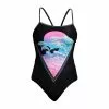 Funkita Dolph Lundgren Single Strap Badpak Dames -Goedkope Sport Glans Winkel funkita zwemkleding dames single strap badpak dolph lundgren 02
