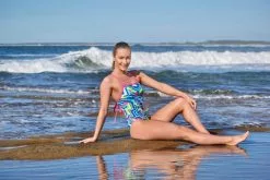 Funkita Cut Lines Tie Me Tight Badpak Dames -Goedkope Sport Glans Winkel funkita zwemkleding dames tie me tight cut lines fks001l70934 004