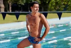 Funky Trunks Deep Blue Classic Trunk Zwembroek Heren -Goedkope Sport Glans Winkel funky trunks zwemkleding heren classic trunk ft30m deep blue 011