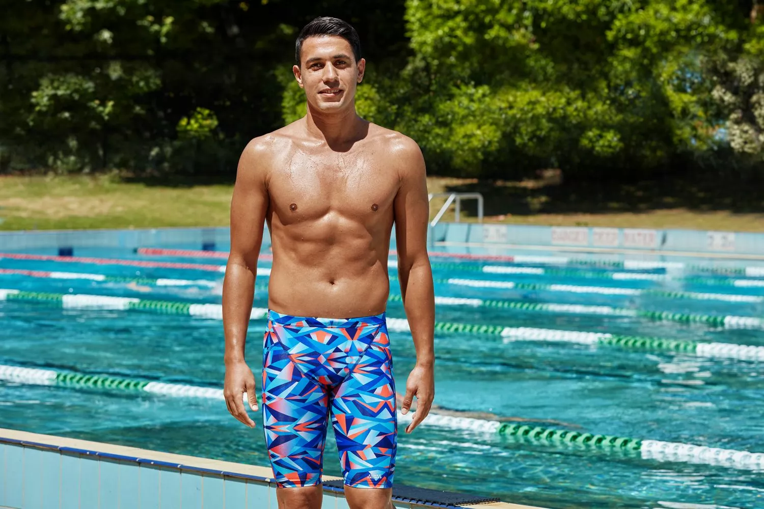 Funky Trunks Mad Mirror Training Jammer Zwembroek Heren 5 Funky Trunks Mad Mirror Training Jammer Zwembroek Heren - Afbeelding 3