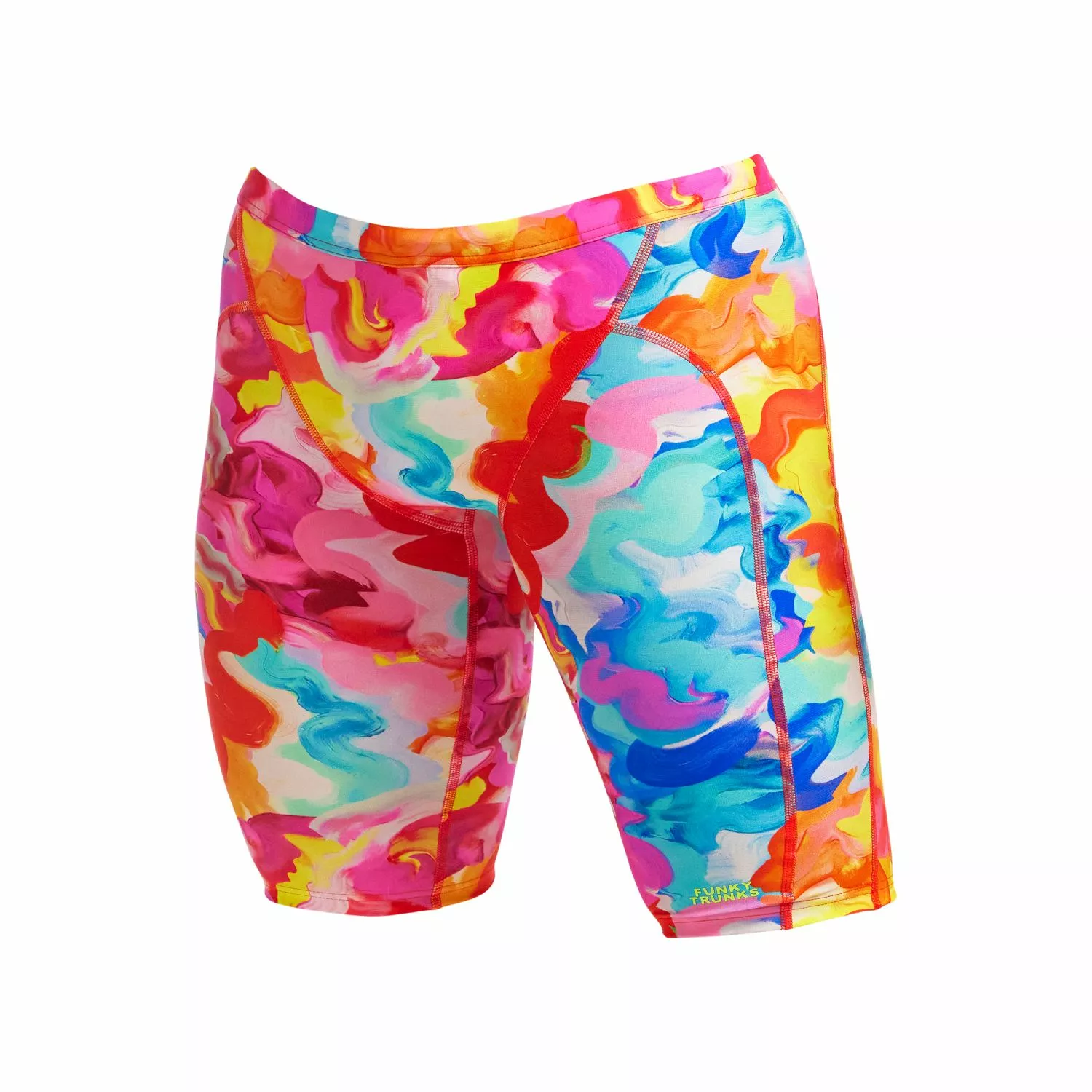 Funky Trunks Messy Monet Training Jammer Zwembroek Heren 3 Funky Trunks Messy Monet Training Jammer Zwembroek Heren