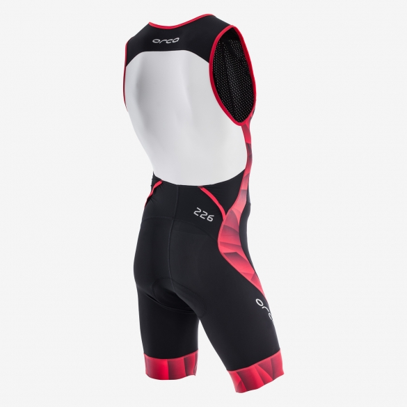 Orca 226 Kompress Race Trisuit Mouwloos Zwart/rood Heren 4 Orca 226 Kompress Race Trisuit Mouwloos Zwart/rood Heren - Afbeelding 2