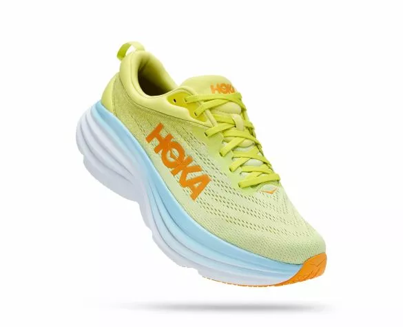 Hoka One One Hoka Bondi 8 Hardloopschoenen Geel Heren 3 Hoka One One Hoka Bondi 8 Hardloopschoenen Geel Heren