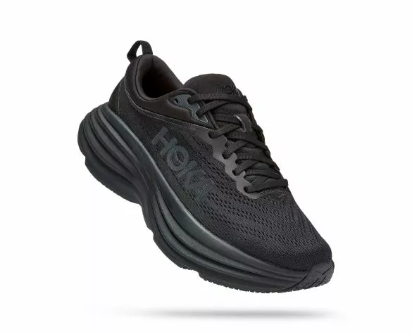 Hoka One One Hoka Bondi 8 Hardloopschoenen Zwart Dames 3 Hoka One One Hoka Bondi 8 Hardloopschoenen Zwart Dames