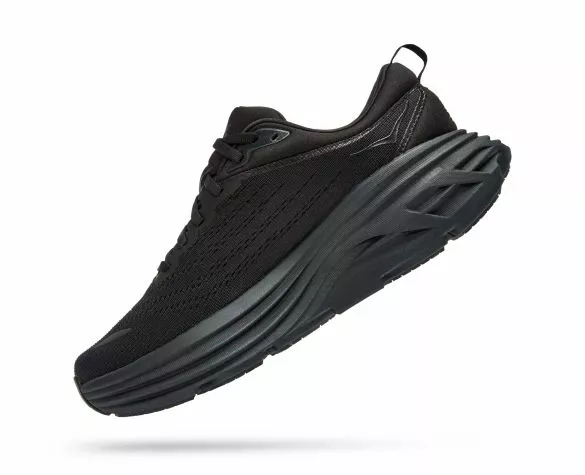 Hoka One One Hoka Bondi 8 Hardloopschoenen Zwart Dames 4 Hoka One One Hoka Bondi 8 Hardloopschoenen Zwart Dames - Afbeelding 2