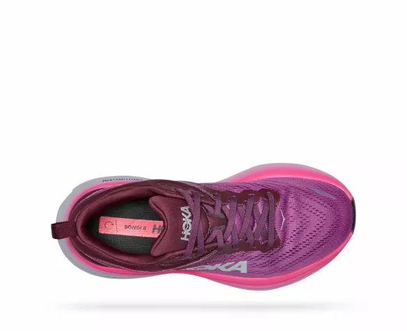 Hoka One One Hoka Bondi 8 Hardloopschoenen Paars Dames 5 Hoka One One Hoka Bondi 8 Hardloopschoenen Paars Dames - Afbeelding 3
