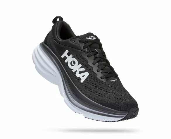 Hoka One One Hoka Bondi 8 Hardloopschoenen Zwart/wit Heren 3 Hoka One One Hoka Bondi 8 Hardloopschoenen Zwart/wit Heren