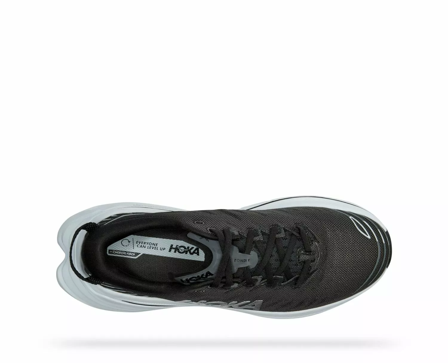 Hoka One One Hoka Bondi X Hardloopschoenen Zwart Heren 4 Hoka One One Hoka Bondi X Hardloopschoenen Zwart Heren - Afbeelding 2