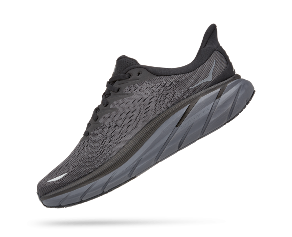 Hoka One One Hoka Clifton 8 Hardloopschoenen Zwart Dames 4 Hoka One One Hoka Clifton 8 Hardloopschoenen Zwart Dames - Afbeelding 2