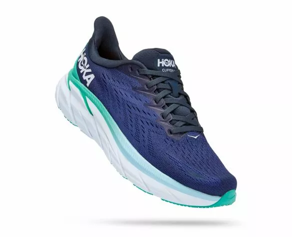 Hoka One One Hoka Clifton 8 Hardloopschoenen Blauw Dames 3 Hoka One One Hoka Clifton 8 Hardloopschoenen Blauw Dames