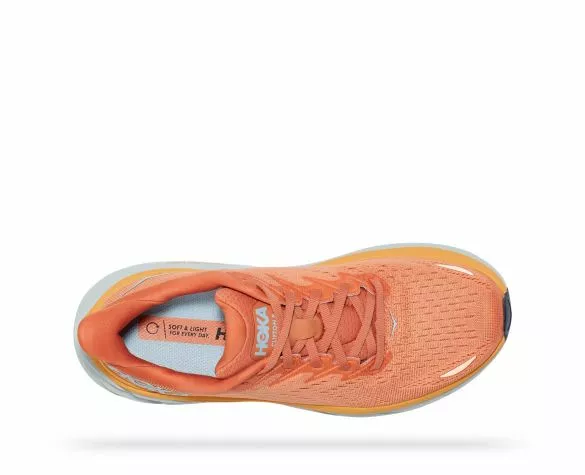 Hoka One One Hoka Clifton 8 Hardloopschoenen Oranje Dames 5 Hoka One One Hoka Clifton 8 Hardloopschoenen Oranje Dames - Afbeelding 3