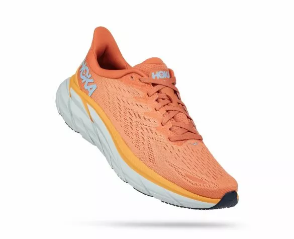 Hoka One One Hoka Clifton 8 Hardloopschoenen Oranje Dames 3 Hoka One One Hoka Clifton 8 Hardloopschoenen Oranje Dames