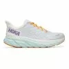 Hoka One One Clifton 8 Hardloopschoenen Grijs/oranje Dames -Goedkope Sport Glans Winkel hoka dames 1119394 bdbw 007