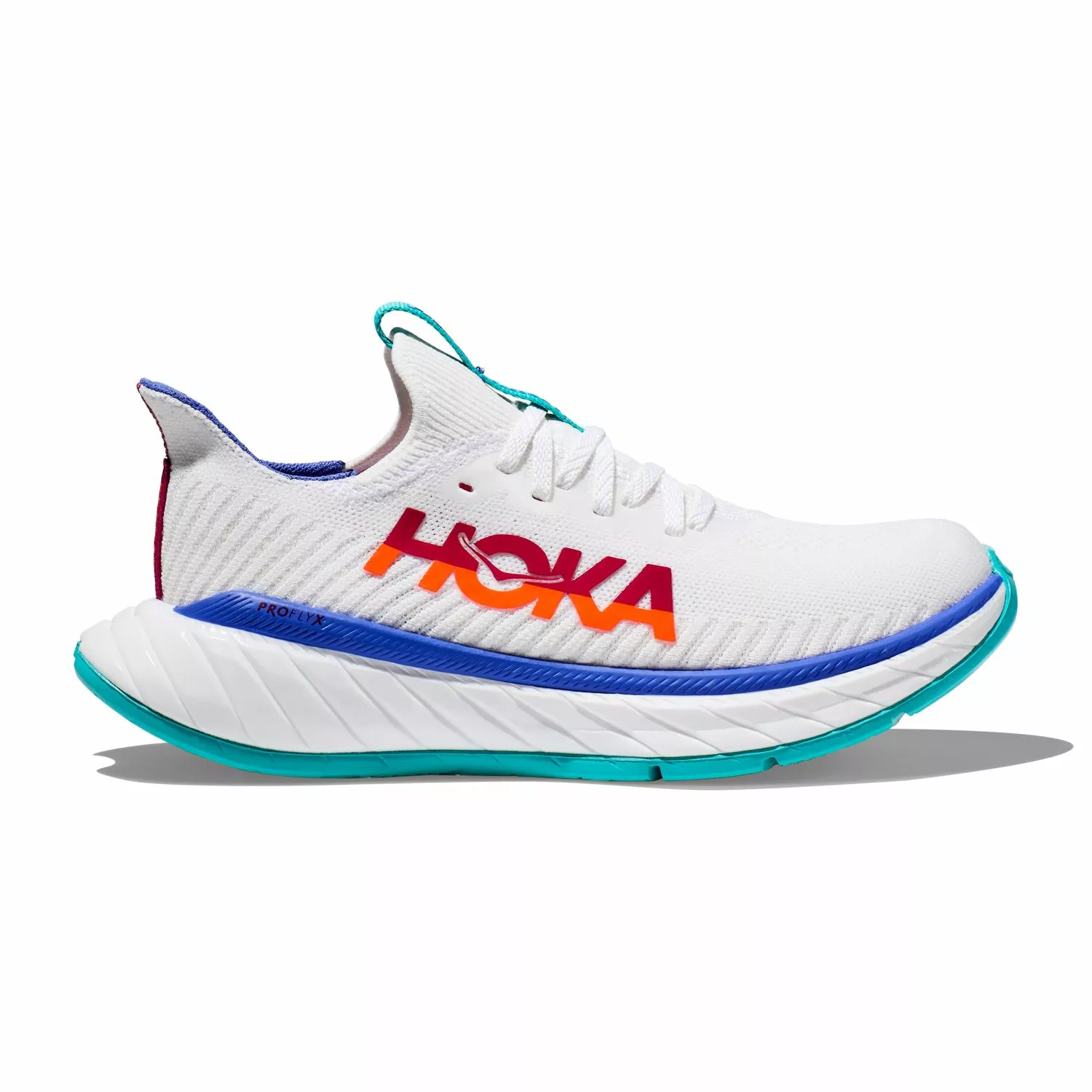 Hoka One One Hoka Carbon X 3 Hardloopschoenen Wit Dames 3 Hoka One One Hoka Carbon X 3 Hardloopschoenen Wit Dames