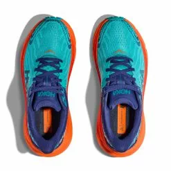 Hoka One One Hoka Challenger ATR 7 Hardloopschoenen Blauw/oranje Dames 14 Hoka One One Hoka Challenger ATR 7 Hardloopschoenen Blauw/oranje Dames -Goedkope Sport Glans Winkel hoka dames challenger atr 7 1134498 cvor 02